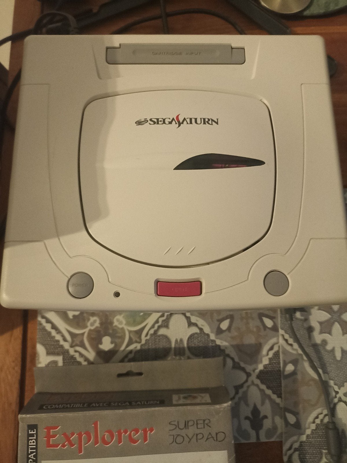 Sega Saturn console met controller en 3 games ook te ruil, Spelcomputers en Games, Ophalen, Saturn of Dreamcast, Met 1 controller