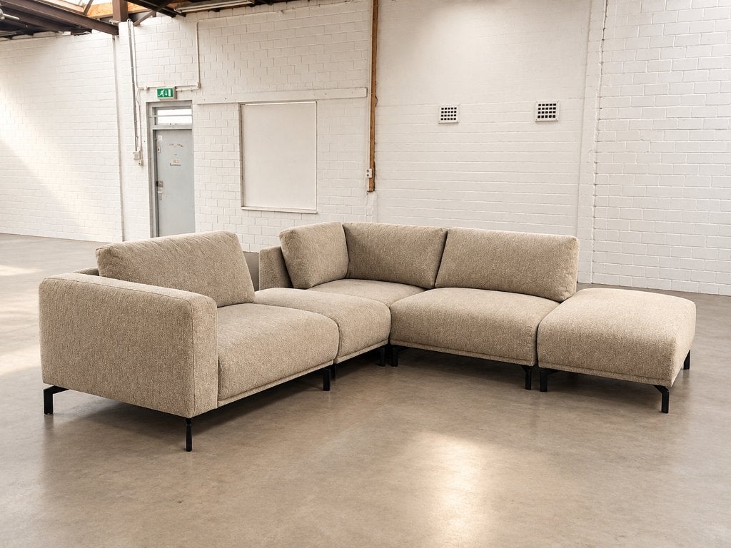 SALE 4x6 sofa modulaire hoekbanken 10-70% korting OUTLET, Ophalen, Zo goed als nieuw, Stof, Modulaire eilandbank losse elementen flexibel