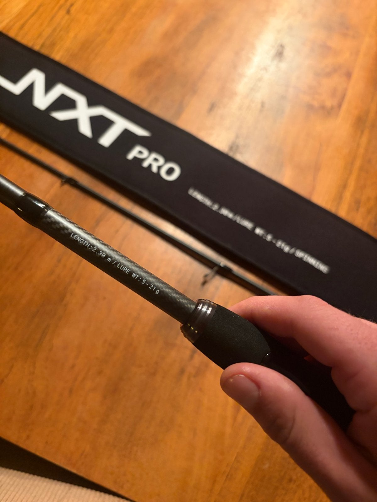 Nays NXT Pro Spinning Hengel 5-21g, 2.30m, Ophalen, Zo goed als nieuw, Werphengel