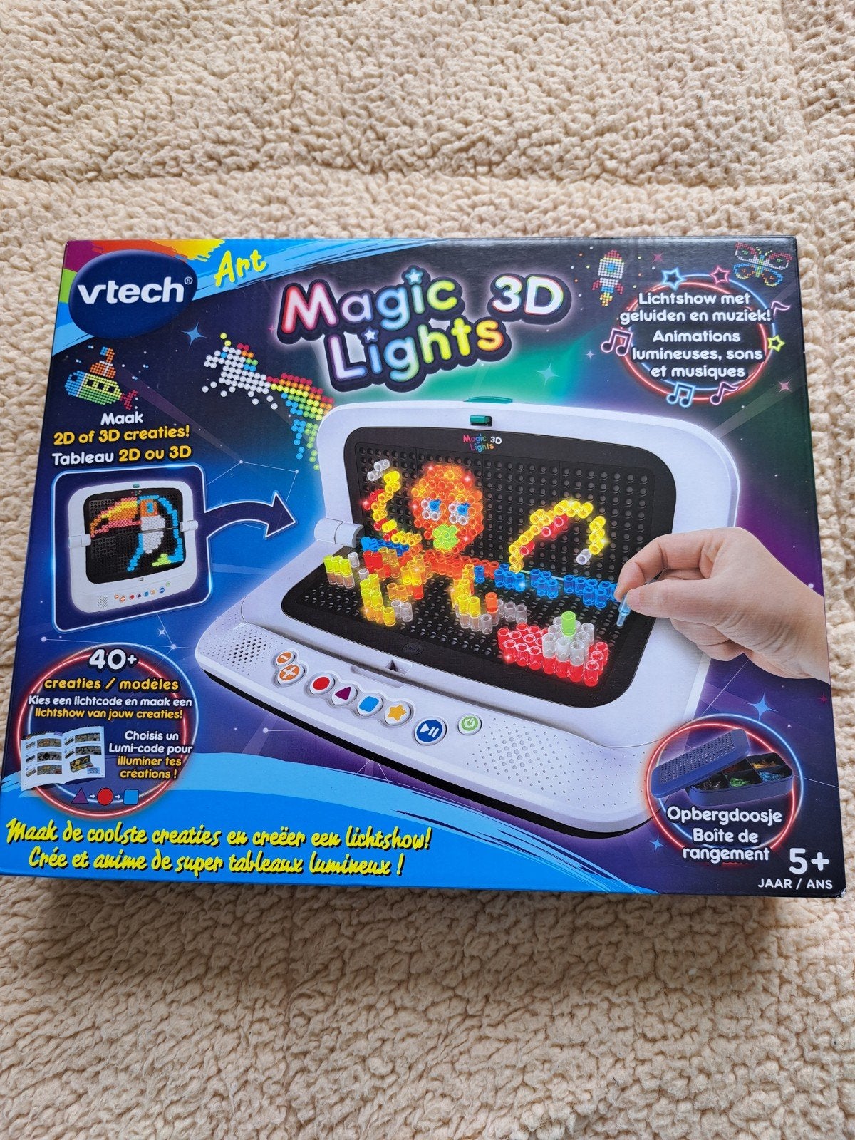 Vtech magic 3D lights, nieuw in doos, Ophalen, Nieuw