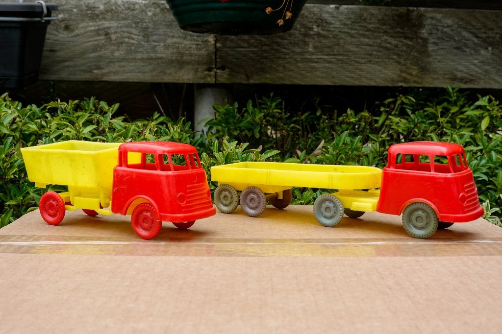 DAF 6 strepers, Kikkerdaf twee vintage modellen, Ophalen of Verzenden, Zo goed als nieuw, Bus of Vrachtwagen, Overige merken