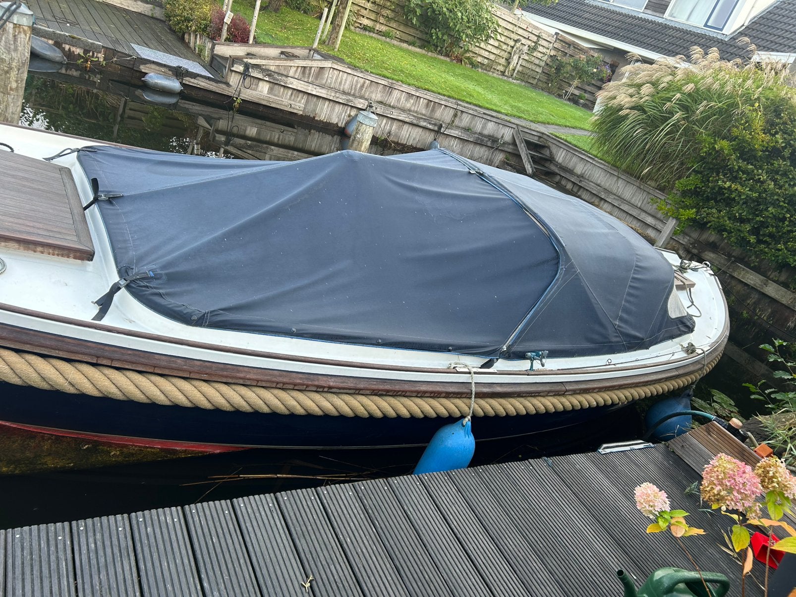Makma Motorvlet met boegschroef, Ophalen