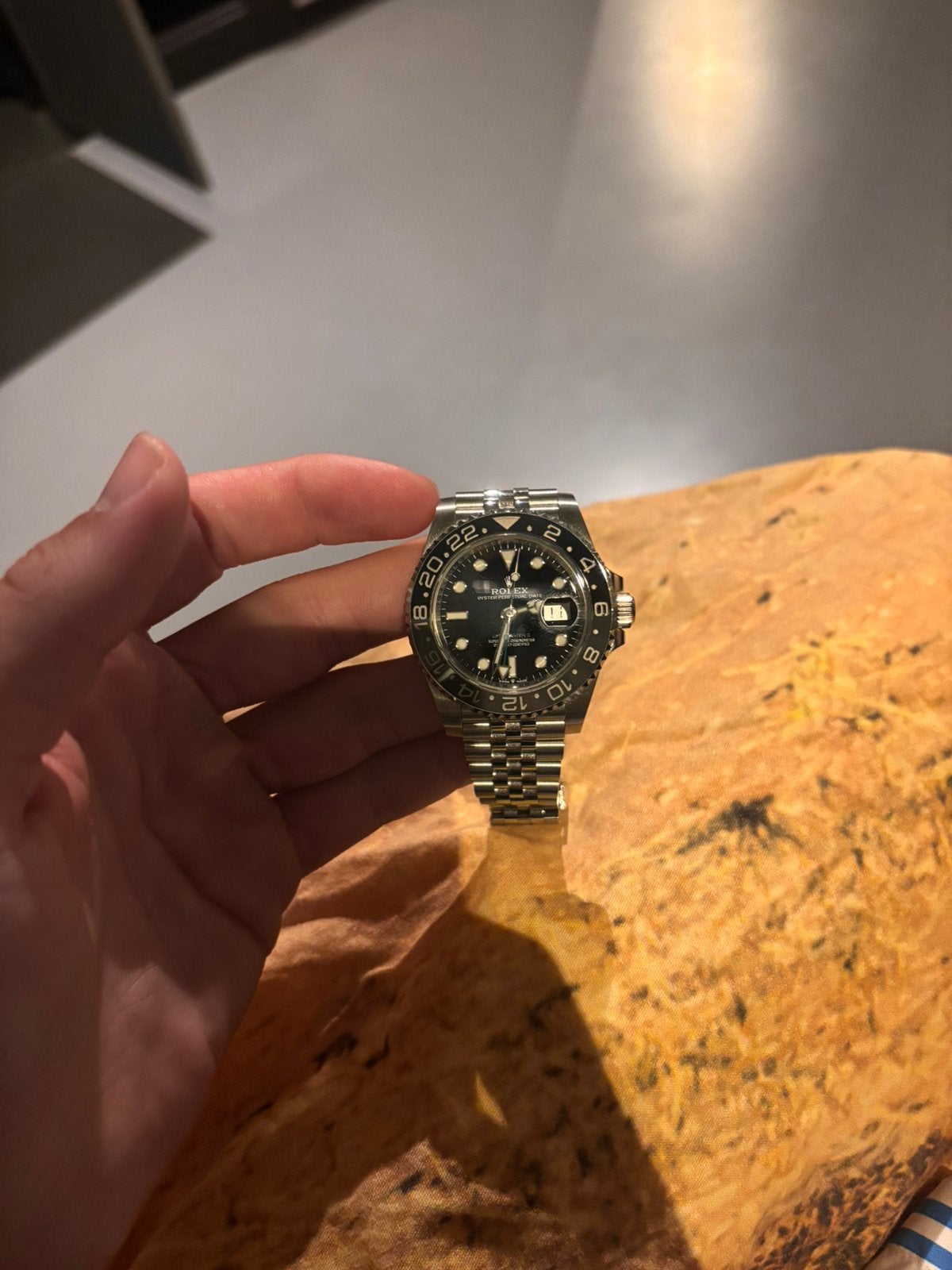 Gmt master || bruce wayne, Ophalen of Verzenden, Zo goed als nieuw