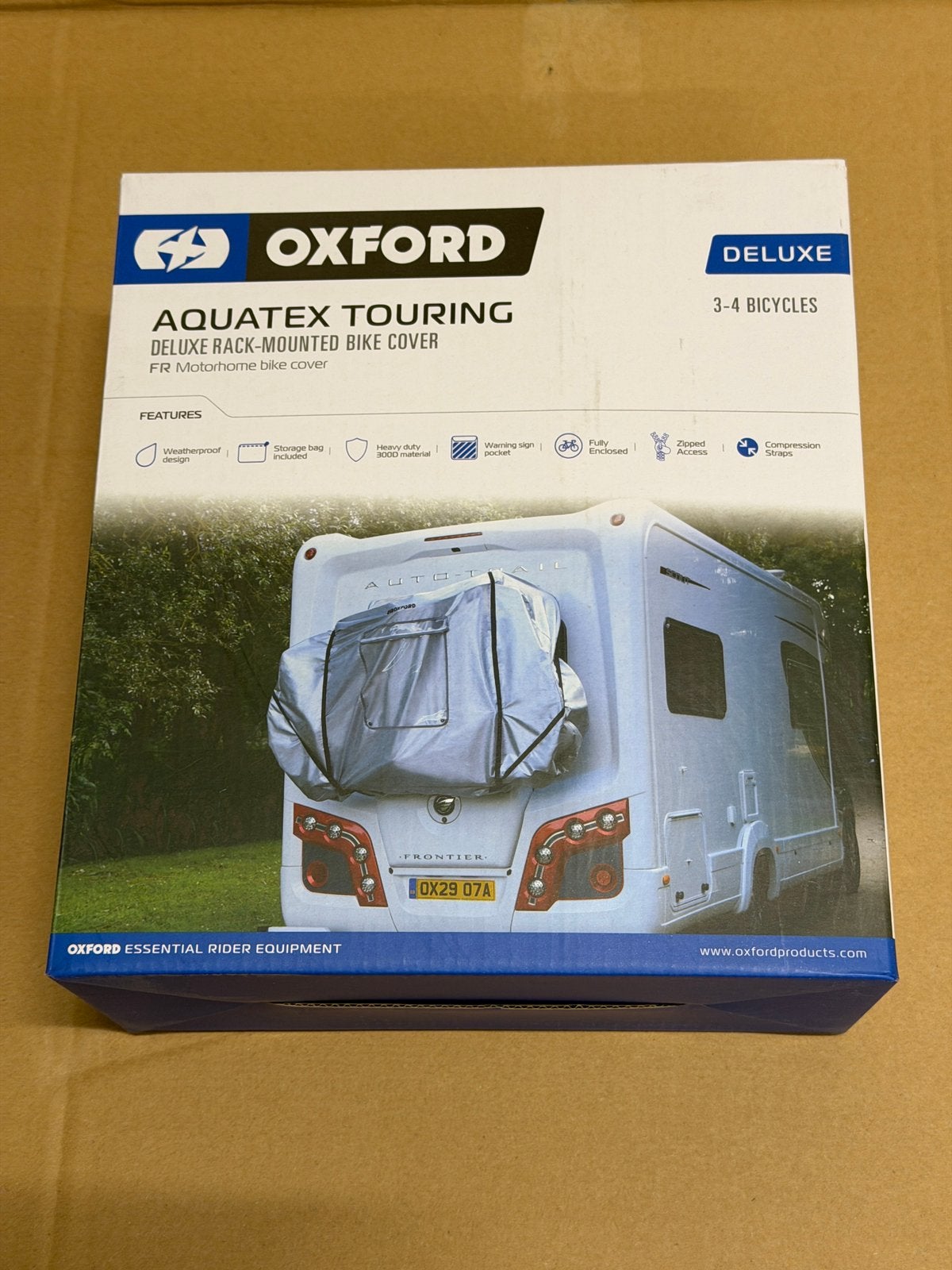 Nieuw!!! Oxford Aquatex Delux fietshoes voor 3-4 fietsen., Ophalen of Verzenden, Nieuw