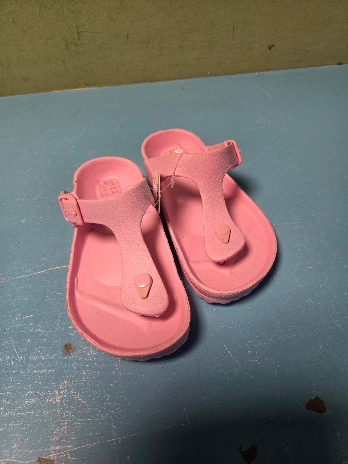 Roze teenslippers Zeeman maat 31/32, Kinderen en Baby's, Zeeman, Meisje, Schoenen, Nieuw