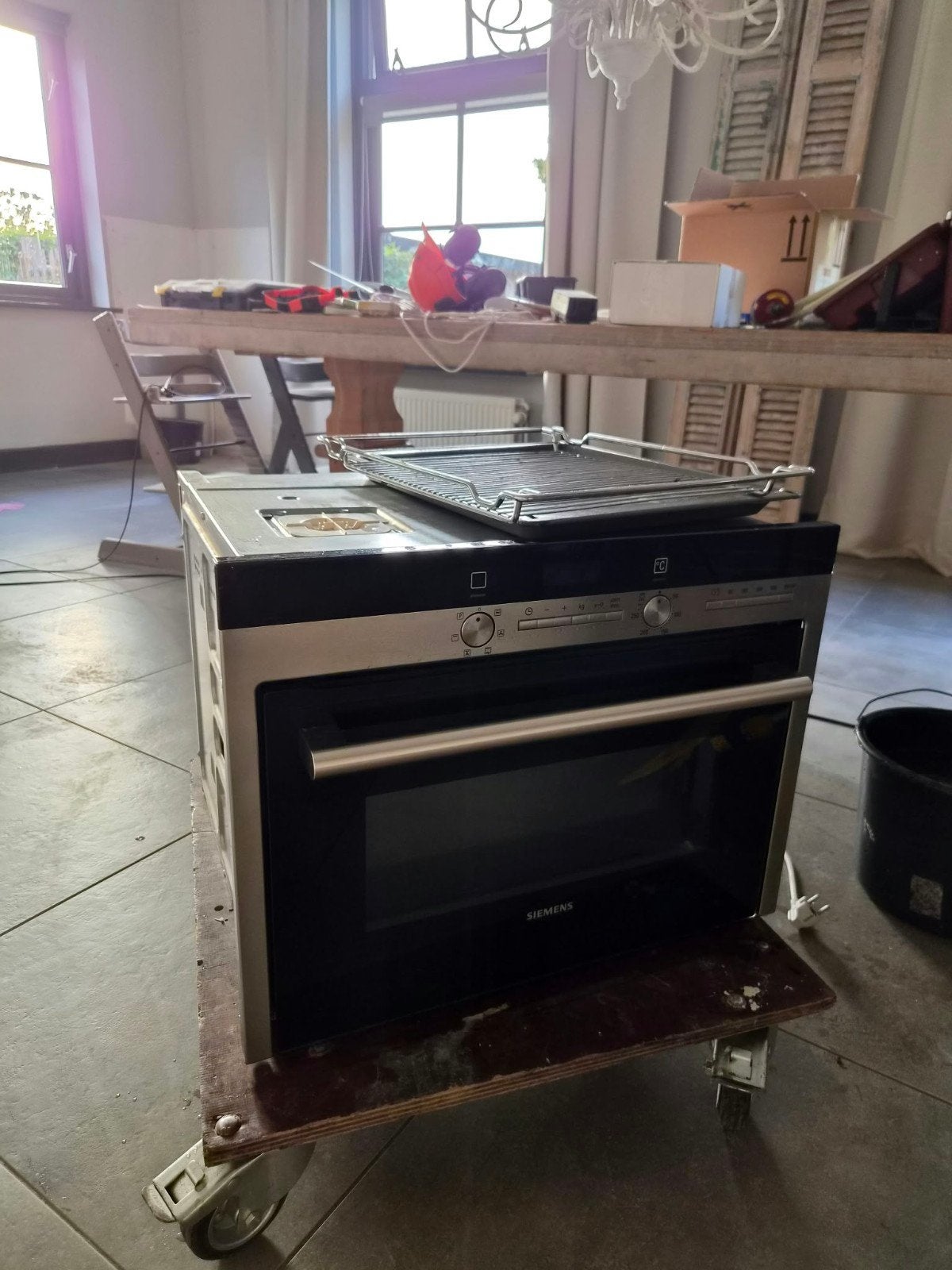 goede oven/magnetron combi Siemens, Witgoed en Apparatuur, Ophalen of Verzenden