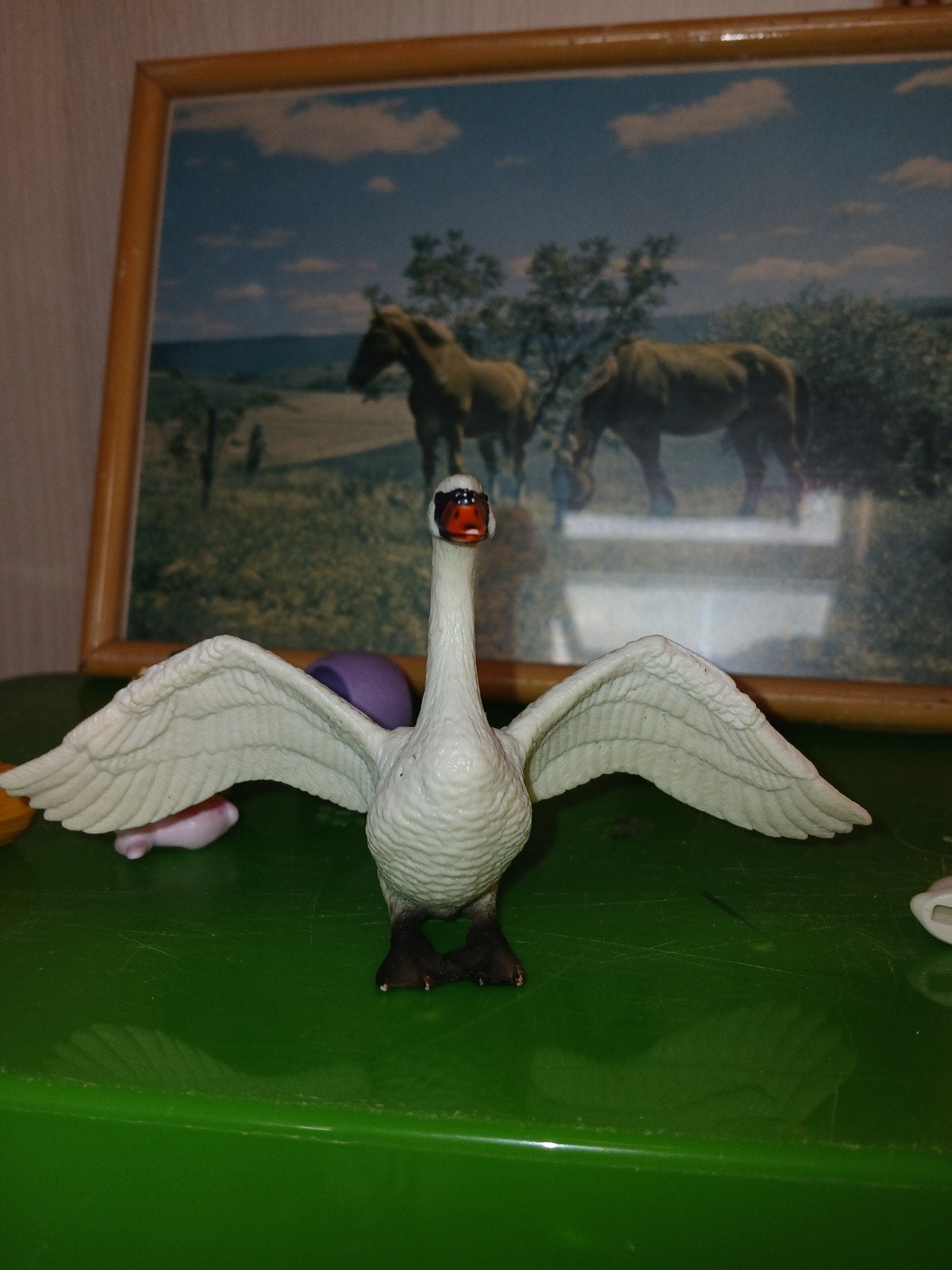 Zwaan speelfiguur - Realistisch en gedetailleerd, Ophalen, Zo goed als nieuw, Jongen of Meisje