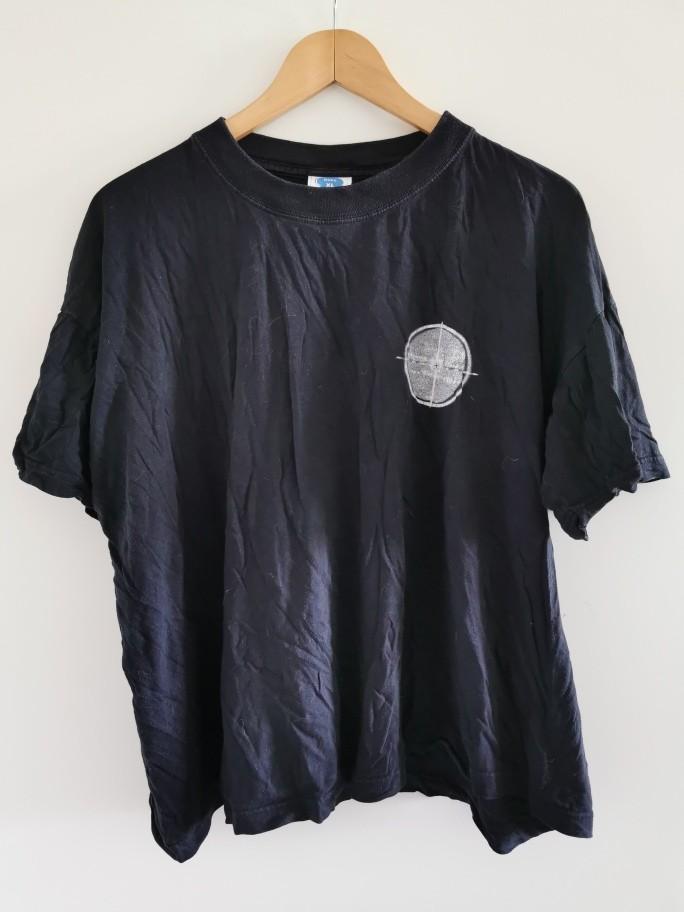 Zwart t-shirt XL korte mouw Duke Pol
Katoen, Ophalen of Verzenden, Gedragen, Maat 56/58 (XL), Zwart