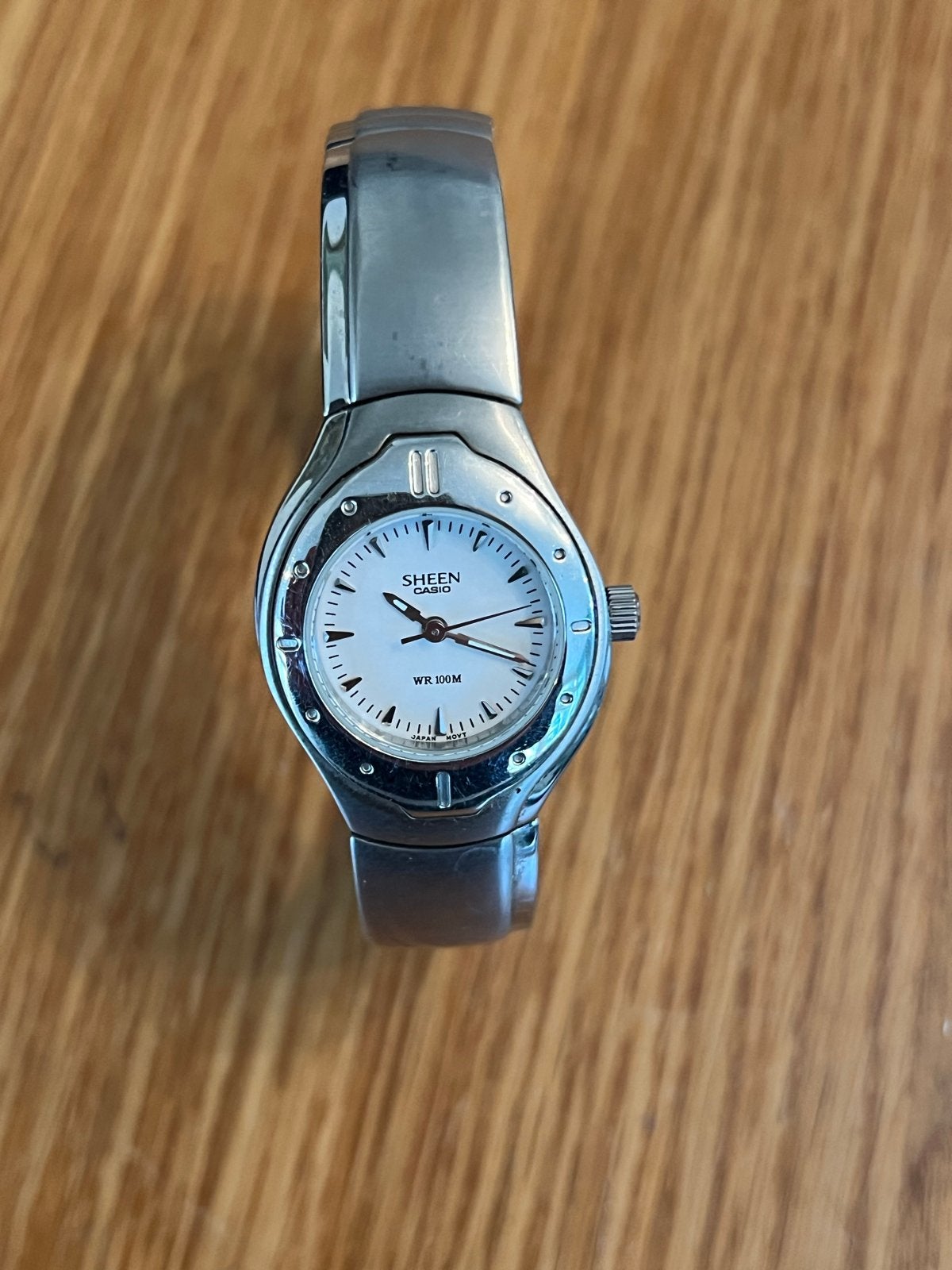 Casio Sheen Dameshorloge - Stijlvol en Waterbestendig, Overige merken, Staal, Polshorloge, Ophalen of Verzenden