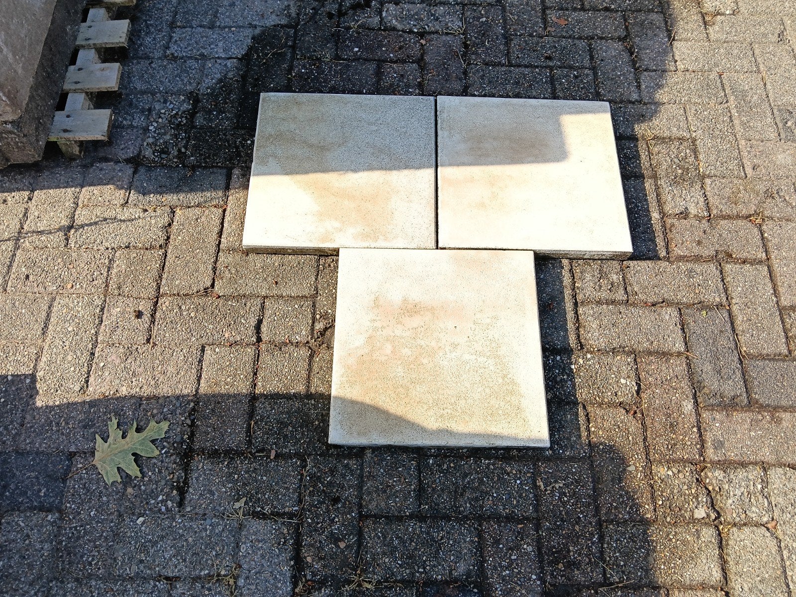 40x40x4 siertegel crème genuanceerd, Ophalen, Beton, Terrastegels