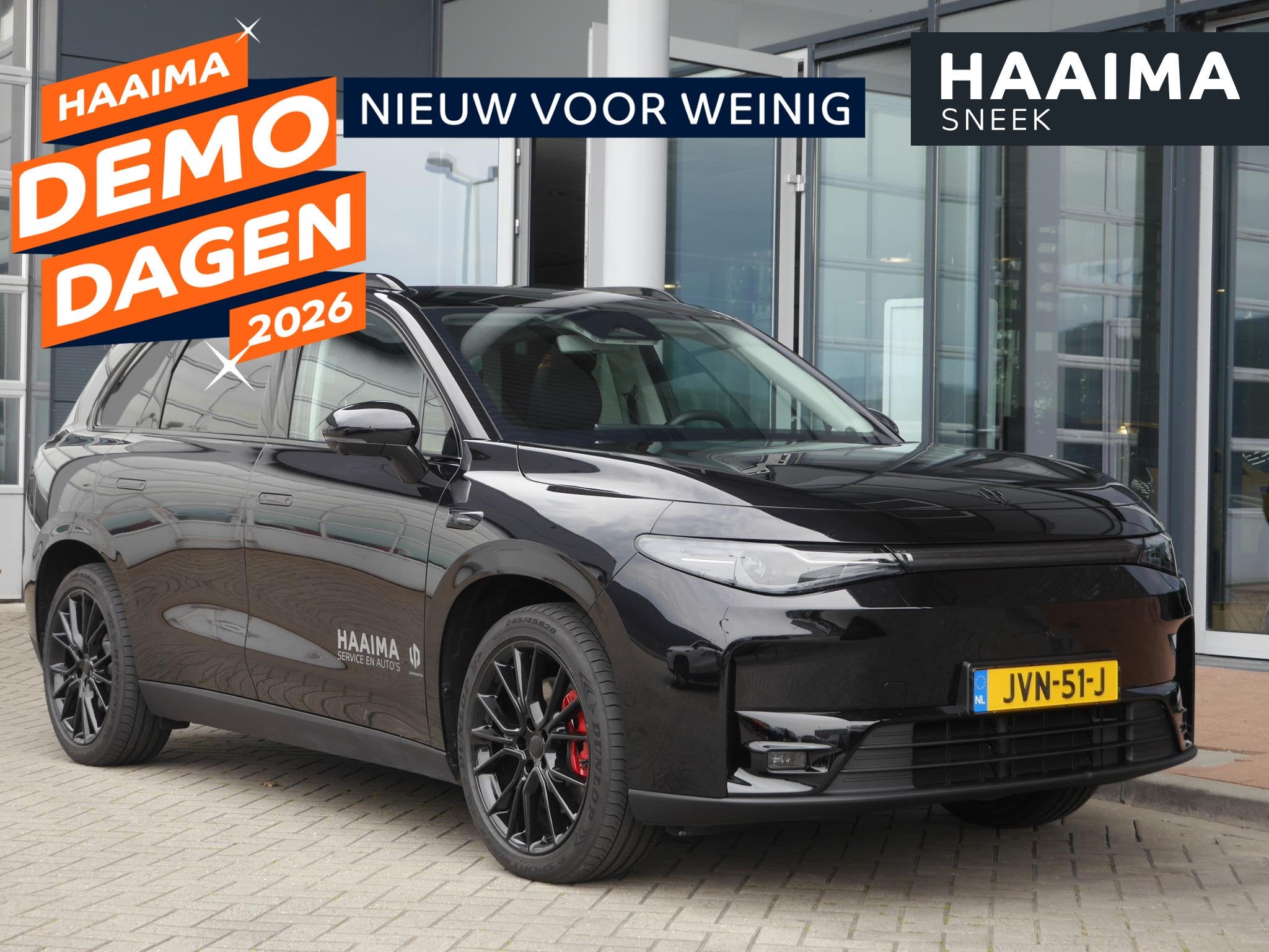 Leapmotor C10 Design ProMax AWD 81.9 kWh | 599 PK | Demo aut, Auto's, Leapmotor, Automaat, Zwart, 82 kWh, 598 pk