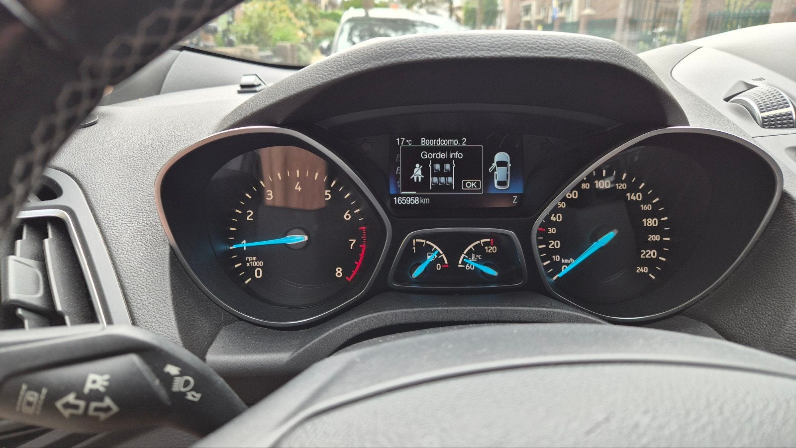 Ford Kuga 1.5 Ecoboost 150pk 2WD 2017 Grijs, Auto's, 1498 cc, 4 cilinders, 2000 kg, Handgeschakeld