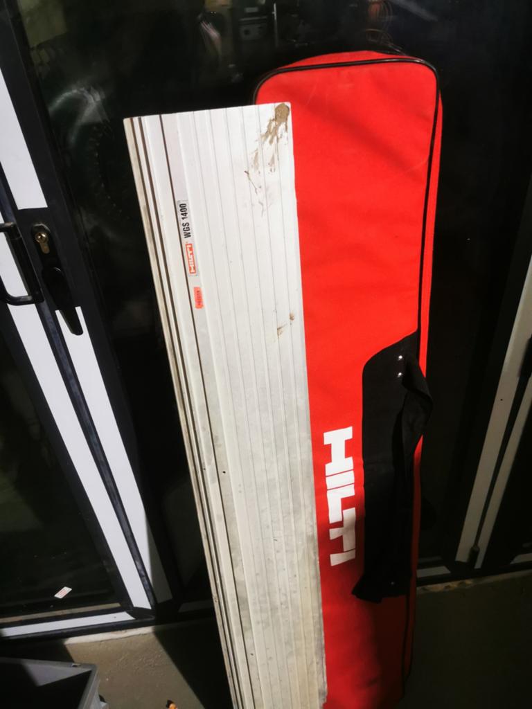 Hilti WGS 1400 Geleiderail voor cirkelzagen (o.a. WSC-85), Ophalen, Gebruikt, Cirkelzaag, 70 mm of meer