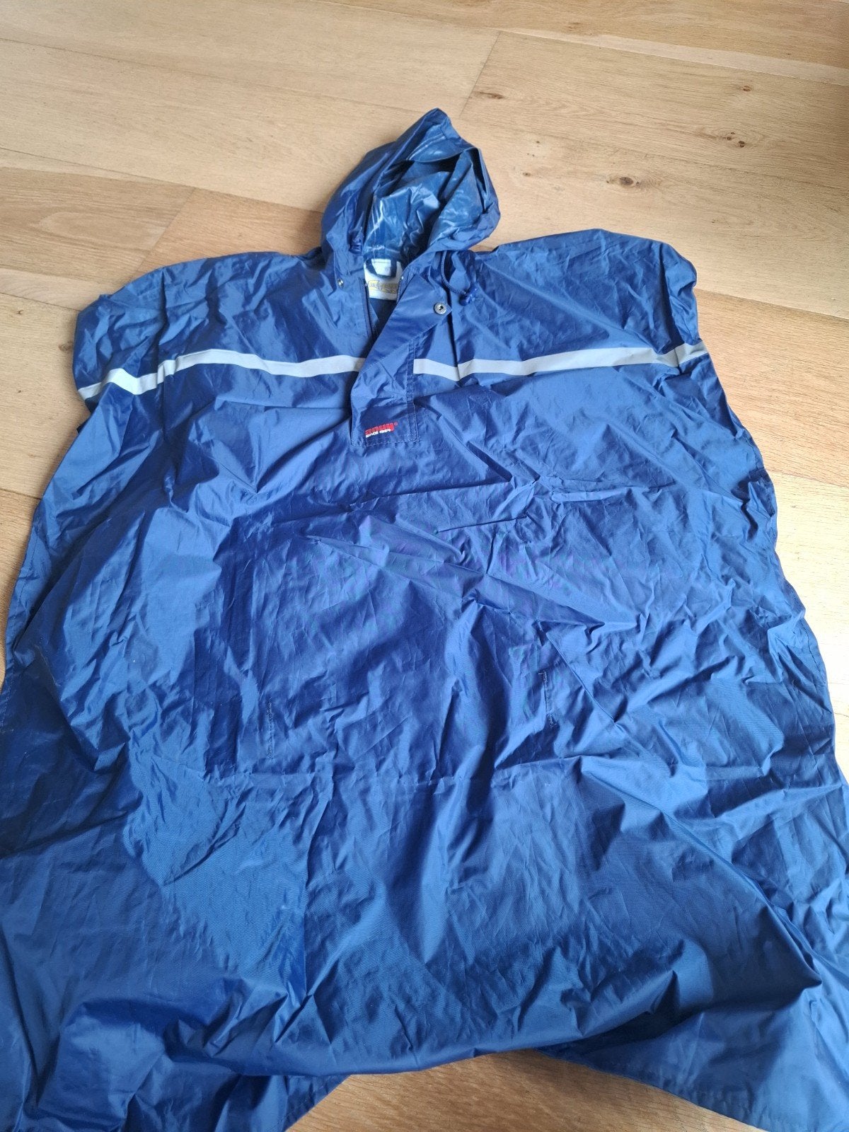 Anuy Regenponcho / Regenjas / Cape - Blauw, Ophalen of Verzenden
