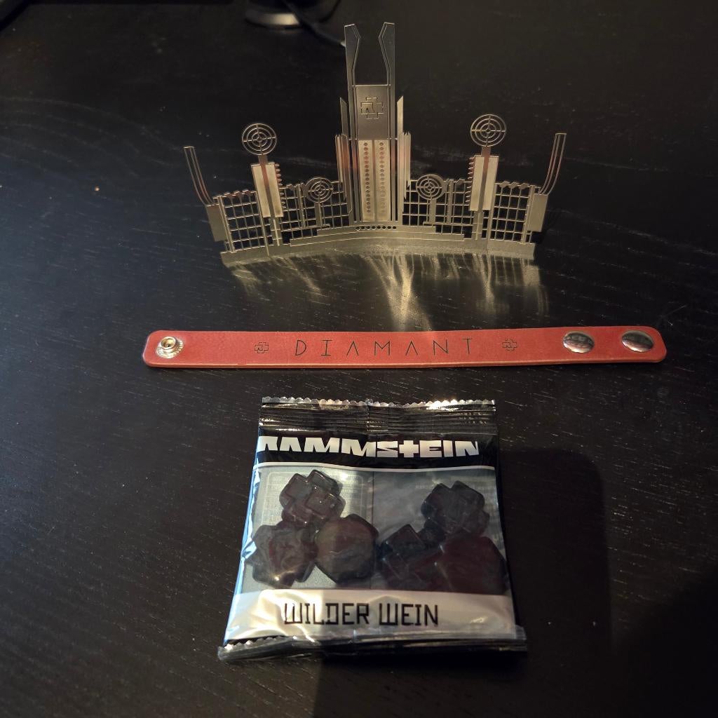 Rammstein Collector's Items - 3 stuks, Verzenden, Nieuw, Gebruiksvoorwerp