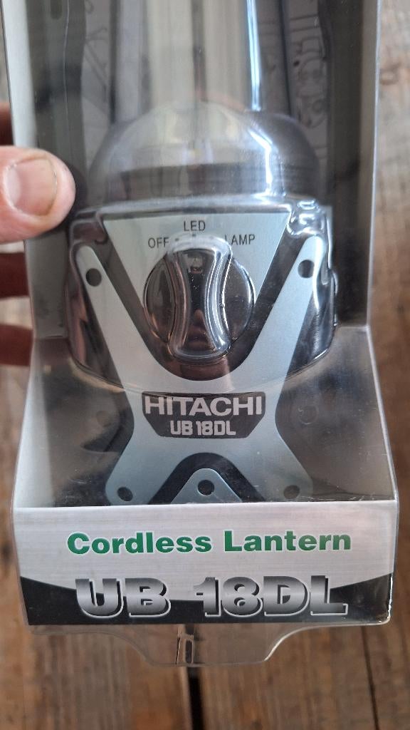 Hitachi hikoki UB18DL 18v Acculamp accu lamp bouwlamp, Huis en Inrichting, ., Nieuw, Ophalen of Verzenden, .