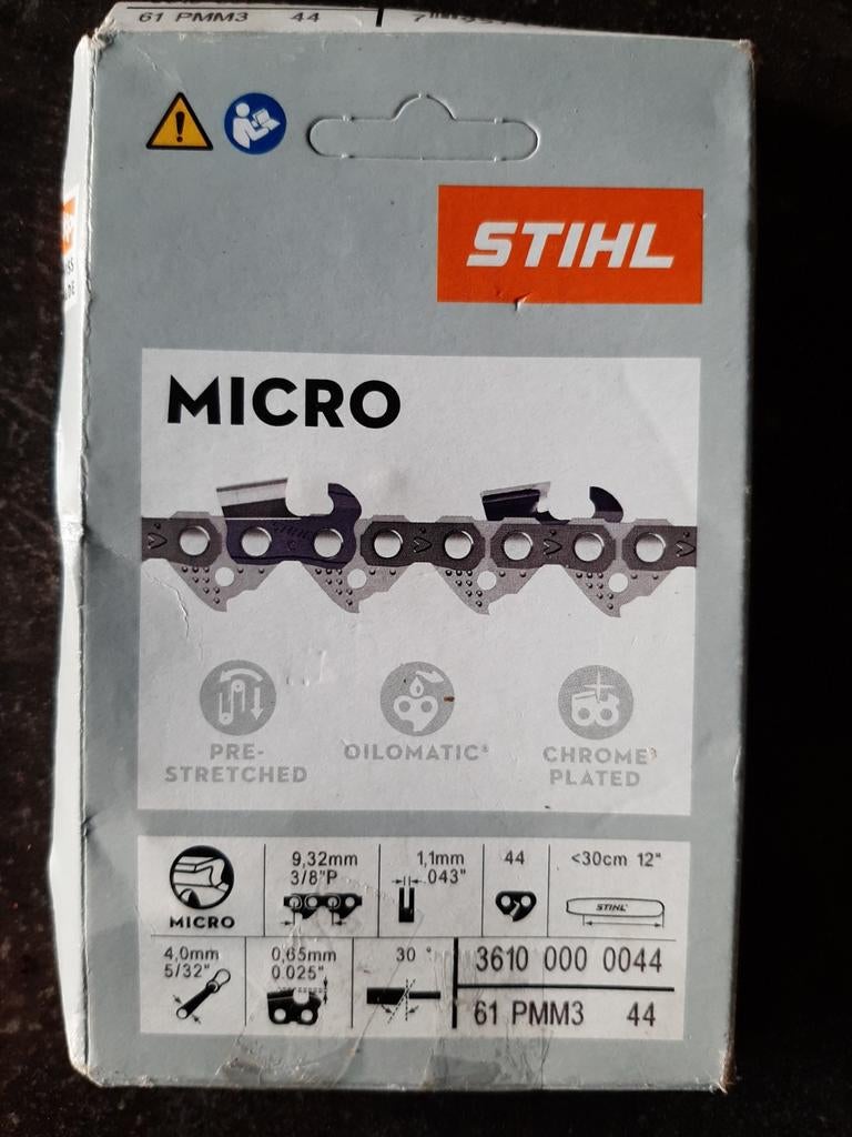 Stihl Micro zaagketting 61 PMM3 44, Ophalen of Verzenden
