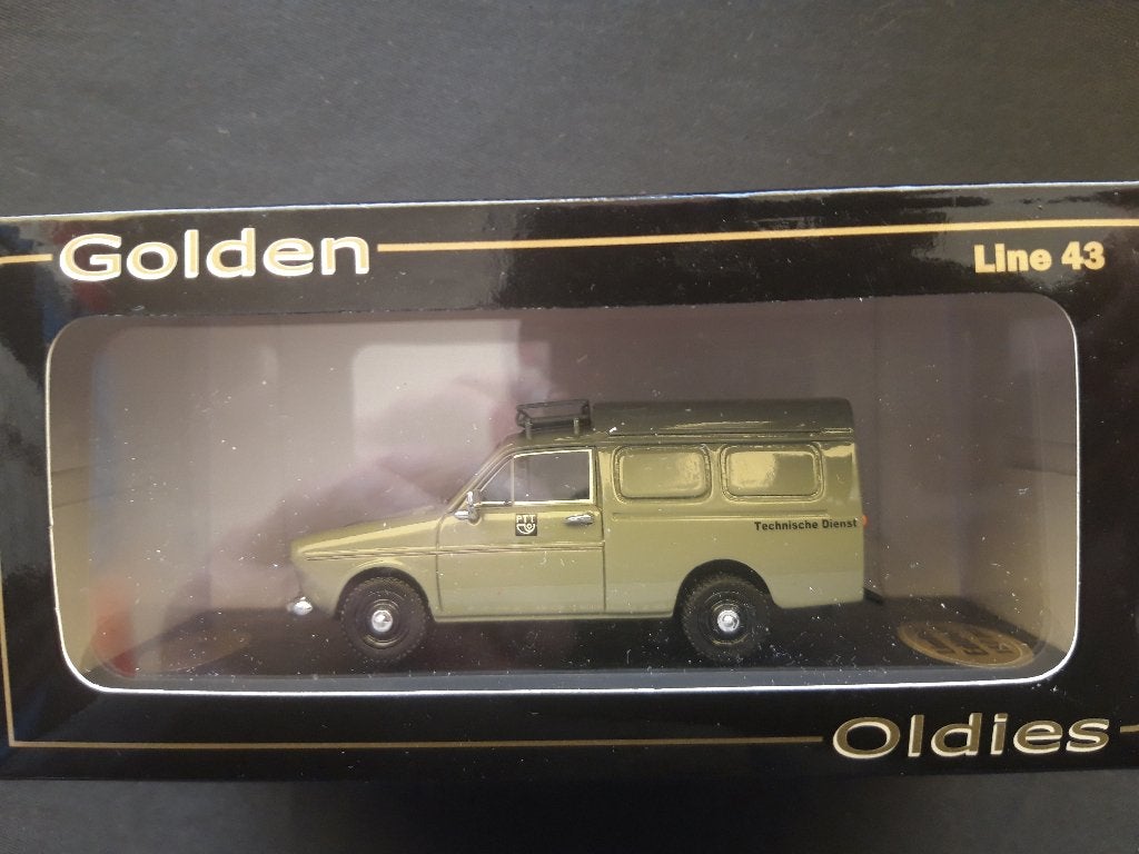 Daf 33 Bestel PTT Technische Dienst - Golden Oldies 1:43, Ophalen of Verzenden, Zo goed als nieuw, Auto, Overige merken