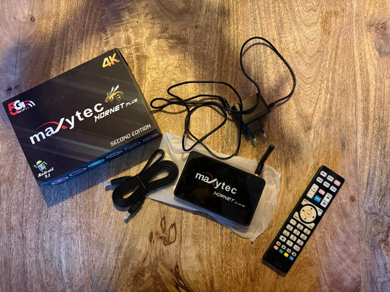 Maxytec Hornet Plus SE 4K Android TV Box - Zo goed als nieuw, Ophalen, Zo goed als nieuw, HDMI