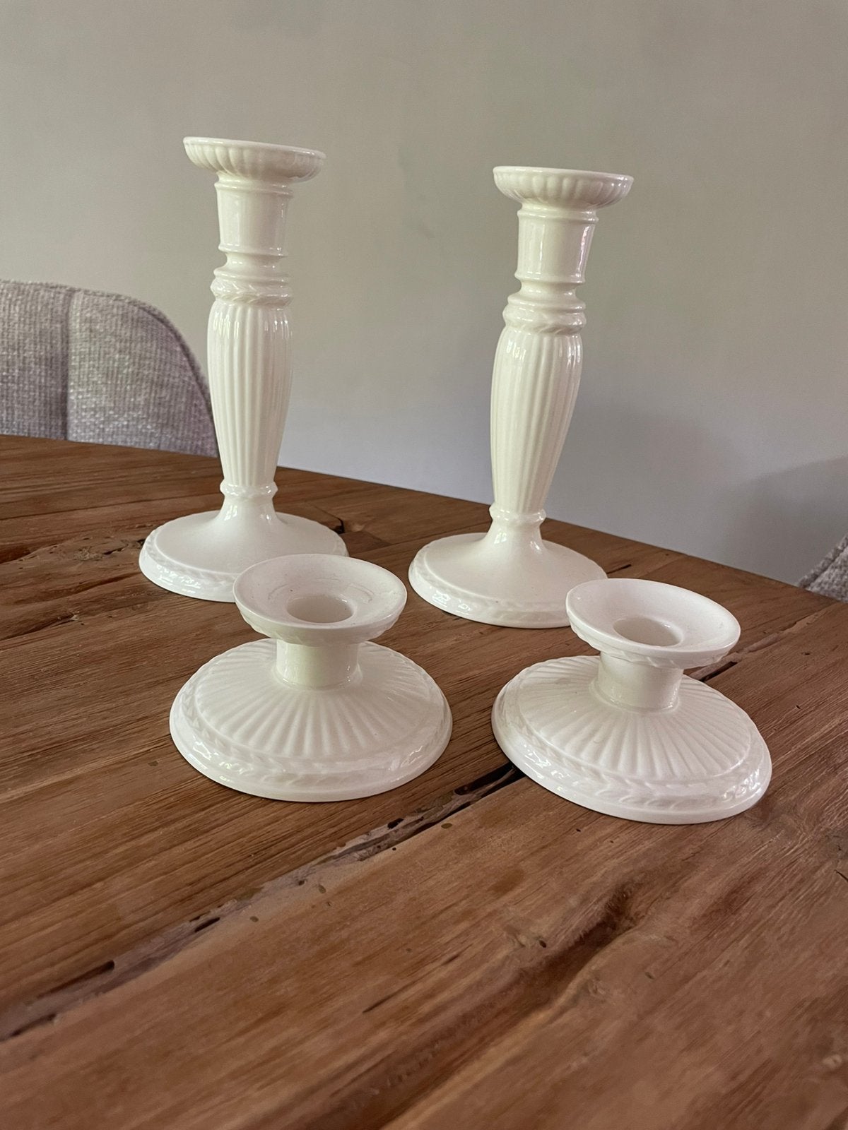 Wedgwood Edme 4 kandelaars, Ophalen of Verzenden