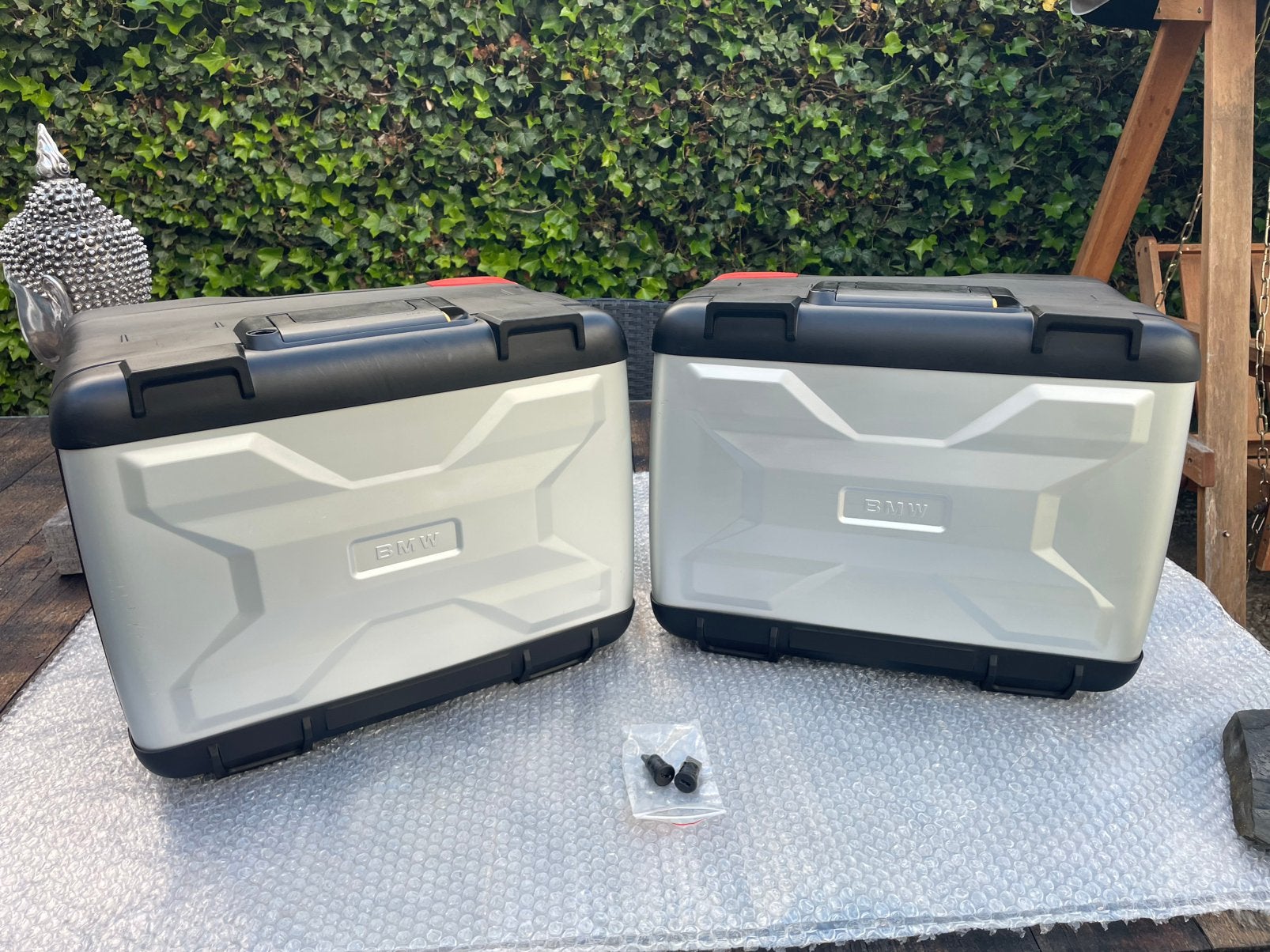 Zijkoffers Kofferset BMW F750GS F850GS R1200GS-Lc R1250GS, Ophalen, Am Juliusturm 14-36, Www.bmwmotorrad.com, Zo goed als nieuw