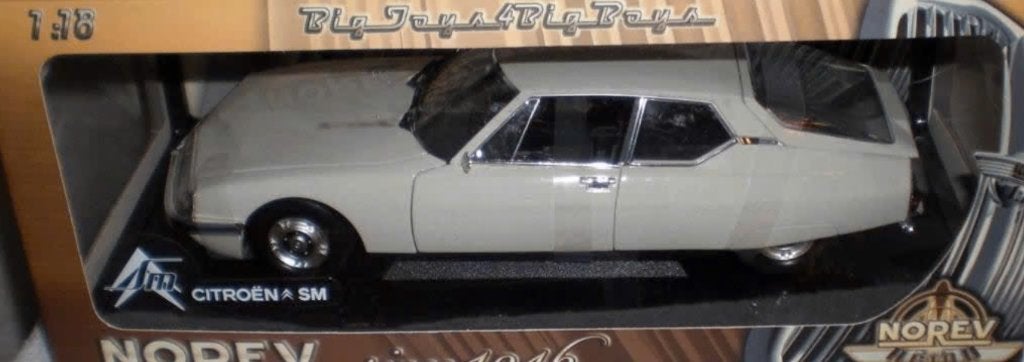 CITROEN SM 1970 Wit schaal 1/18 NOREV ref. 181584, Verzenden, Nieuw, Auto, Norev