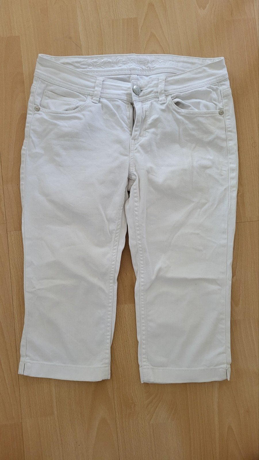 Capri jeans wit Esprit mt 38, Maat XS of kleiner, Ophalen of Verzenden, Overige