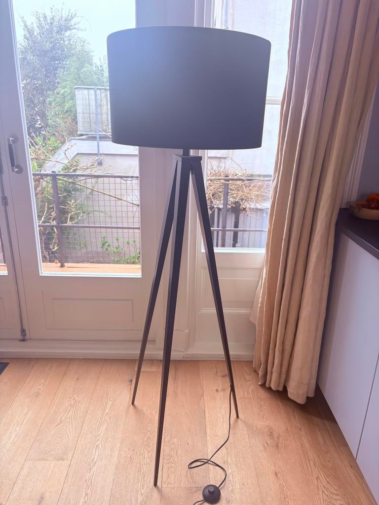 Zuiver Tripod Vloerlamp - Zo goed als nieuw, Ophalen, Zo goed als nieuw, Stof, 150 tot 200 cm