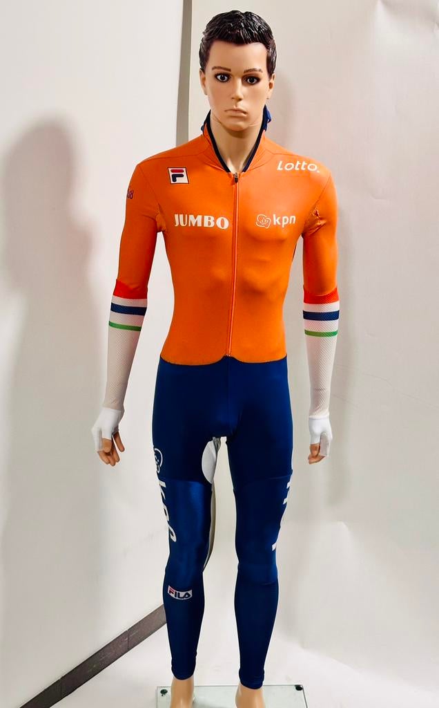 Schaatskleding schaatspak snelpak speedsuit maat L Fila Sven, Sport en Fitness, Schaatsen, Ophalen of Verzenden, Gebruikt