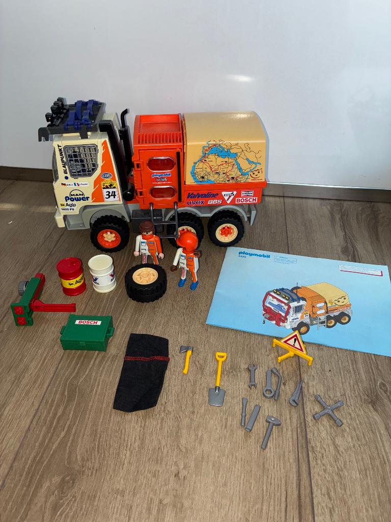 Playmobil 4420 Rally Truck, Ophalen of Verzenden, Zo goed als nieuw