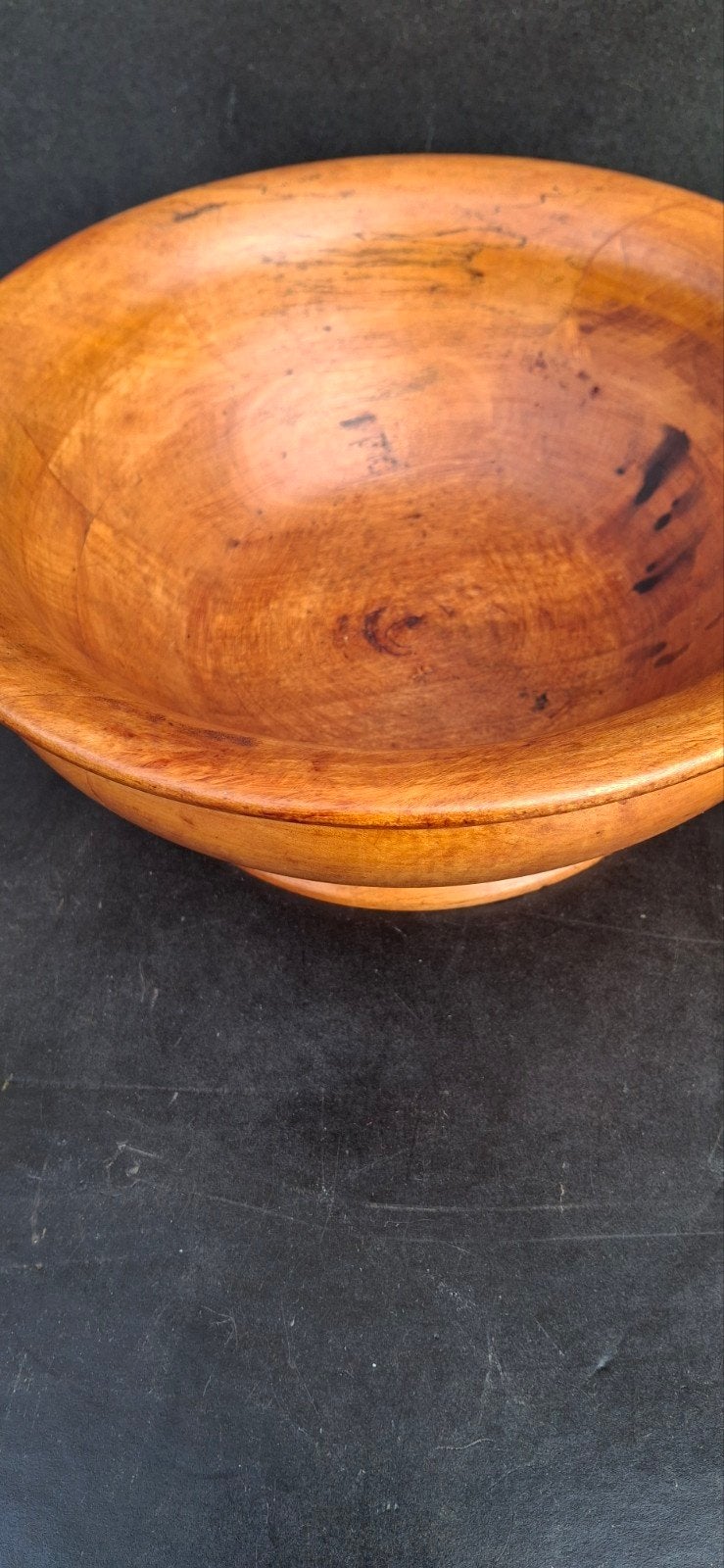 antieke deegkom, Ophalen of Verzenden, Gebruikt, Rechthoekig, Hout