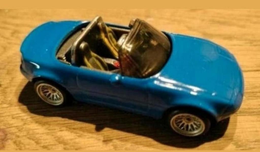 Handwerk, getunede MAZDA MX 5 MIATA, NWE LAK,NWE SPORTVELGEN, Hobby en Vrije tijd, Modelauto's | 1:50, Ophalen of Verzenden, Nieuw