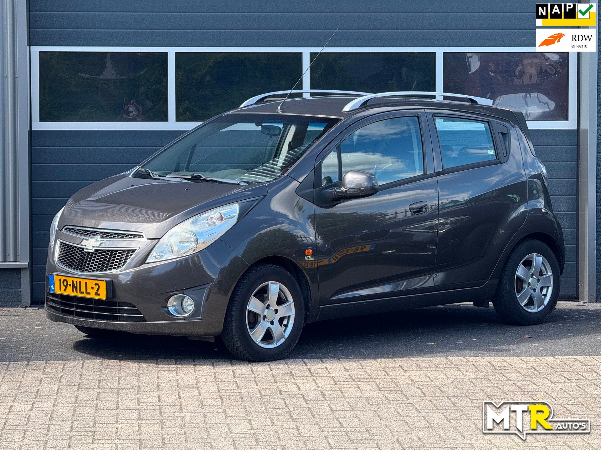 Chevrolet Spark 1.0 16V LS Bi-Fuel LPG G3|NAP|APK, Auto's, Voorwielaandrijving, Euro 5, Stof, Zwart