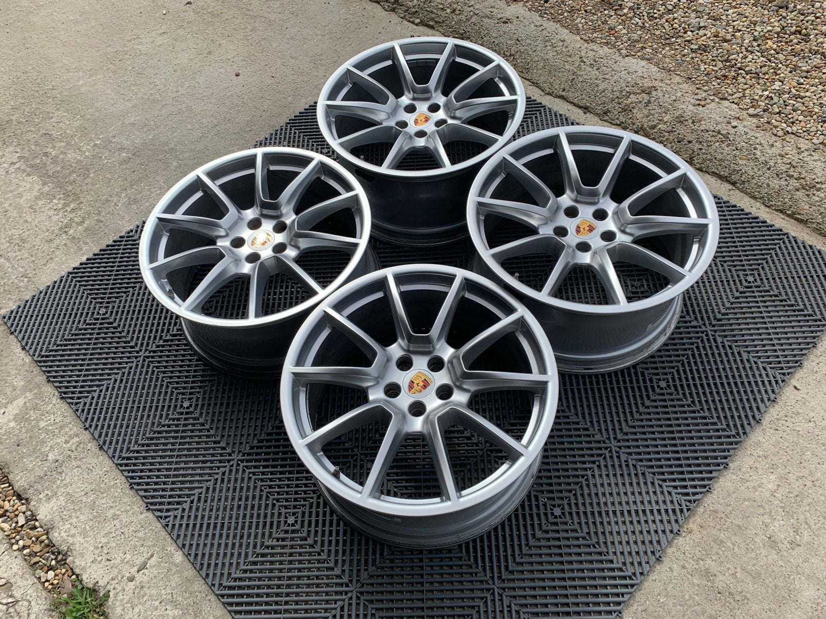 20 inch Porsche Macan breedset ! 5x112, Ophalen of Verzenden, 20 inch, Banden en Velgen