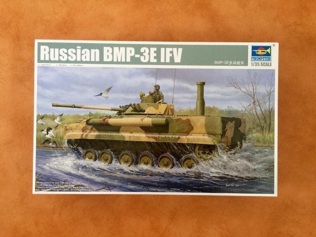 trumpeter 1530 Russian BMP-3E IFV 1/35, Ophalen of Verzenden, Nieuw, 1:32 tot 1:50, Italeri