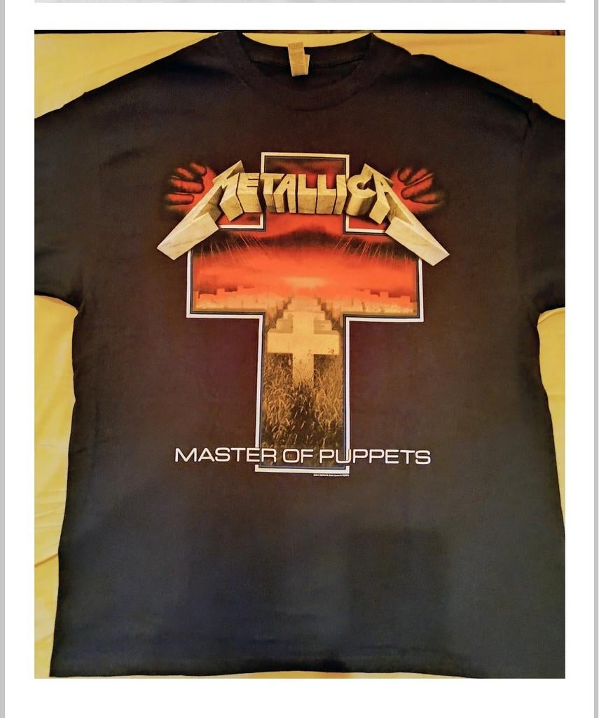 Metallica "Master of Puppets" t-shirt XL, Ophalen of Verzenden, Nieuw, Maat 56/58 (XL), Zwart