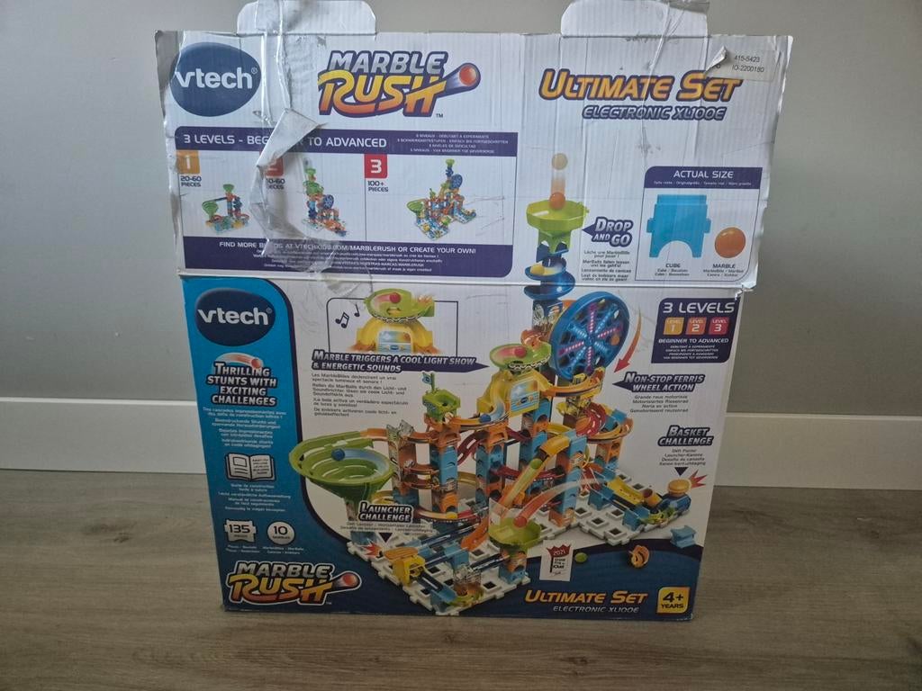 VTech Marble Rush Ultimate Set knikkerbaan, Ophalen, Zo goed als nieuw, Overige merken