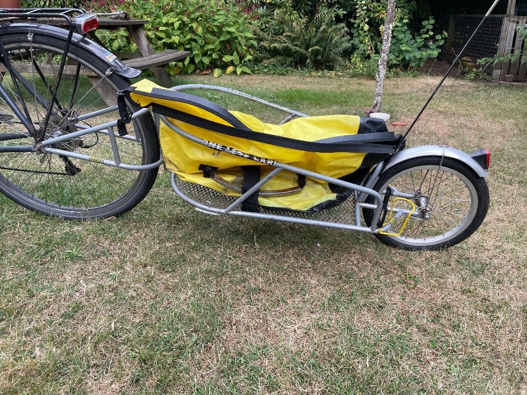 Bob Yak fietskar - inclusief originele waterdichte tas, Ophalen, Gebruikt, Bagagekar, Bob Yak