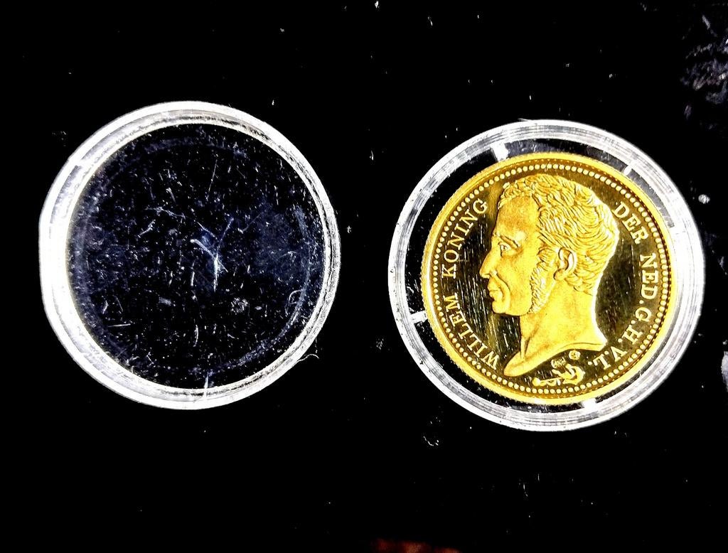 Zilveren guldens, halve guldens en gouden tien gulden munt, Postzegels en Munten, Munten | Europa | Euromunten, Ophalen, Overige landen