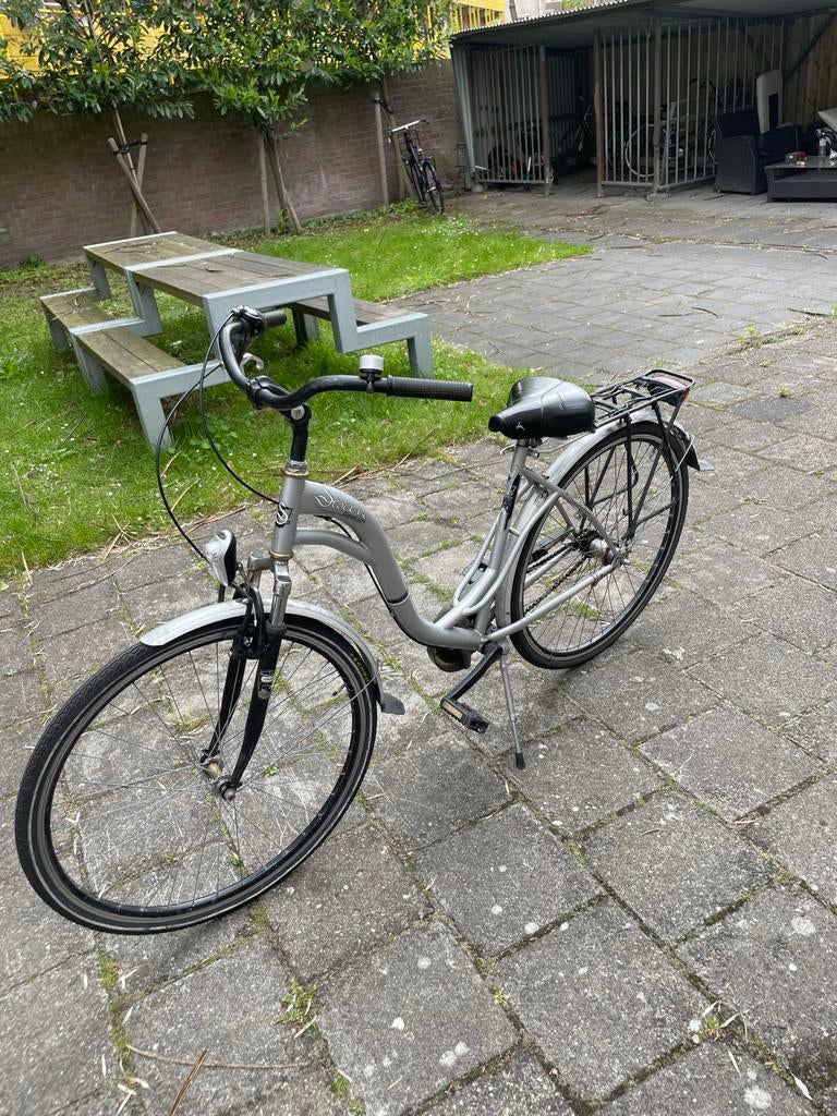 Damesfiets met lage instap en versnellingen, Fietsen en Brommers, Fietsen | Dames | Damesfietsen, Overige merken, (Extra) lage instap