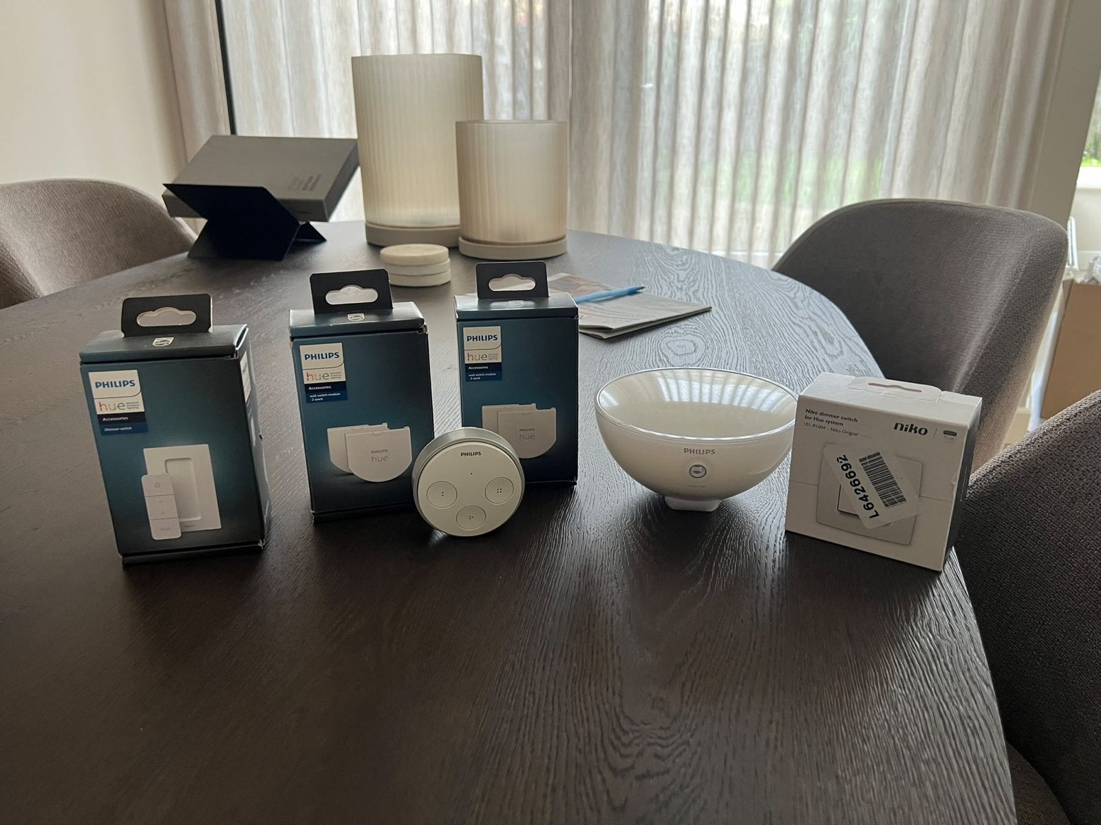 Philips Hue en Niko Hue accessoires - Diverse producten, Ophalen of Verzenden, Gebruikt