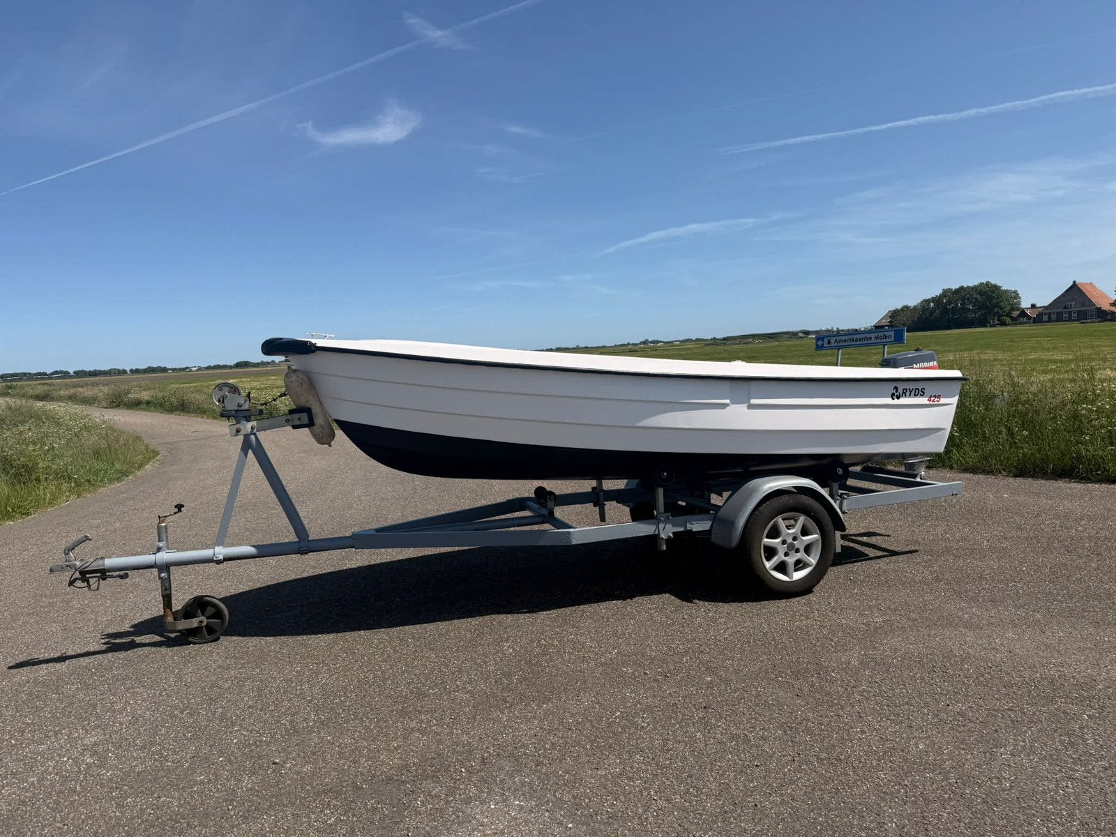 Ryds 425 met 4pk + trailer, Watersport en Boten, Ophalen of Verzenden, Zo goed als nieuw, Buitenboordmotor