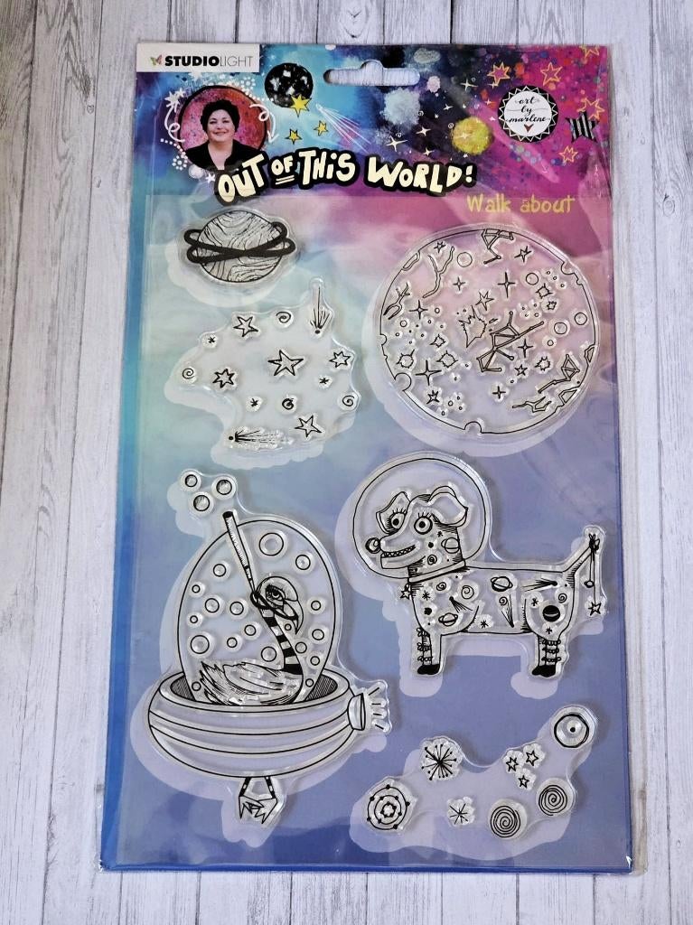 Art by Marlene - Walk about, Ophalen of Verzenden, Nieuw, Clearstamp