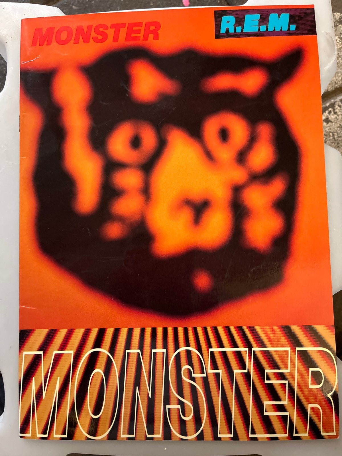 R.E.M. Monster Tour Programma (1995) REM, Ophalen of Verzenden, Gelezen, Artiest