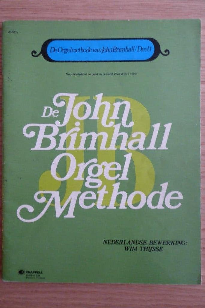 De John Brimhall Orgel Methode - deel 1, Orgel, Gebruikt, Overige genres, Les of Cursus