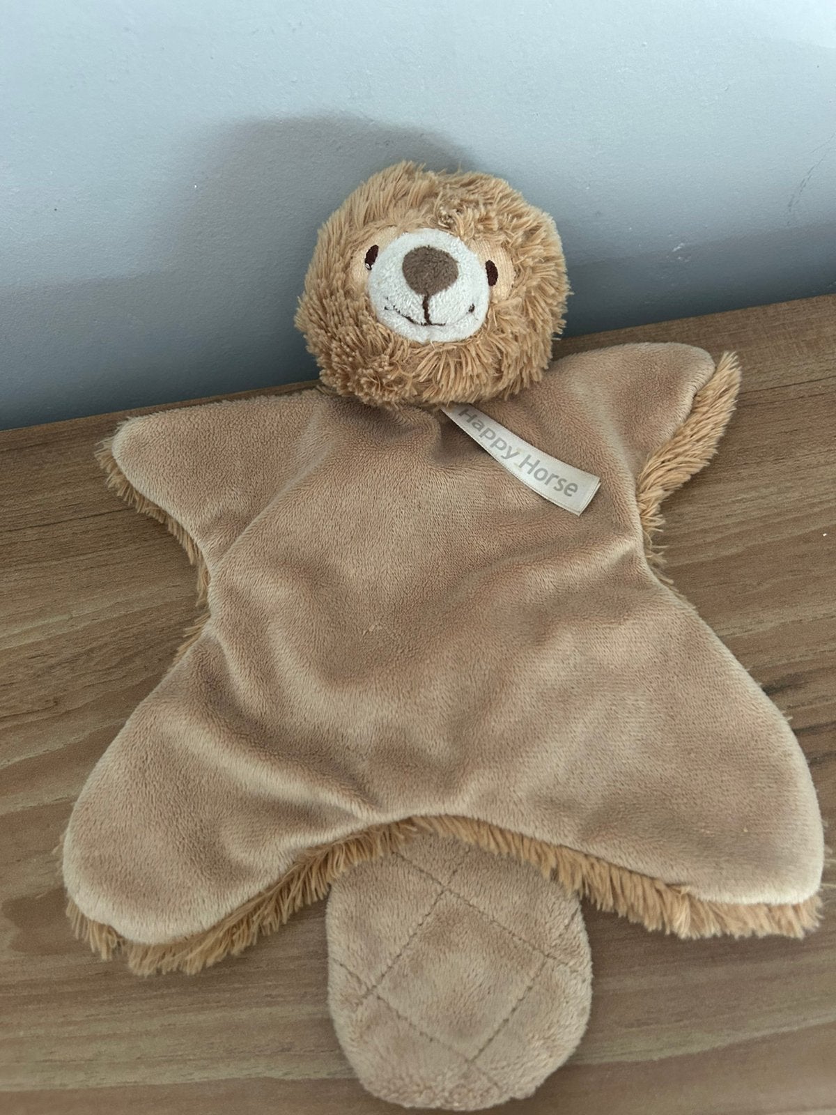 Happy horse bever ben knuffeldoekje knuffeldoek knuffel, Verzenden, Zo goed als nieuw, Overige typen