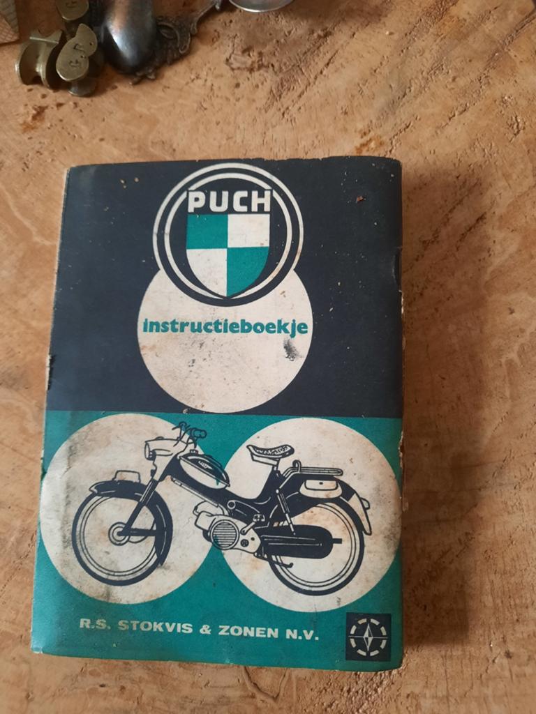 Oud instructieboekje puch, Fietsen en Brommers, Ophalen of Verzenden, Gebruikt