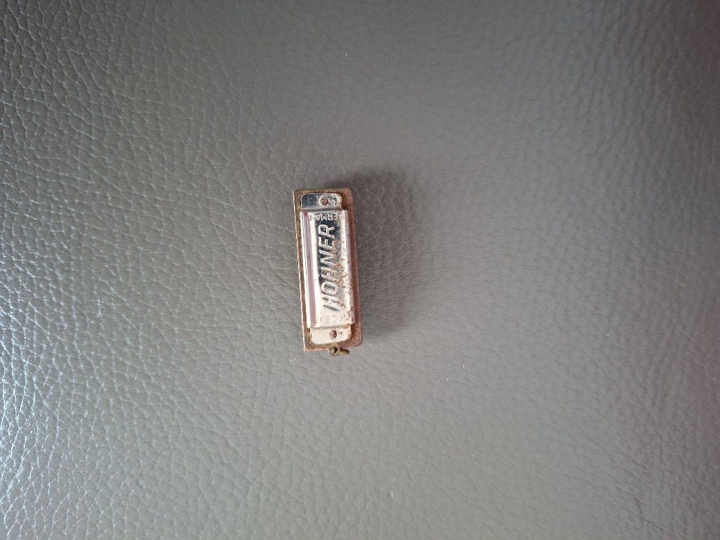 mini mondharmonica, Ophalen of Verzenden, Gebruikt, Met koffer of doosje