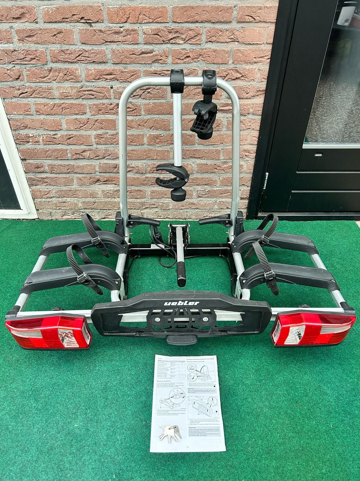 Uebler P22-S, 90°kantelbaar, Nieuwstaat!, Ophalen, Elektrische fiets, Zo goed als nieuw, 2 fietsen