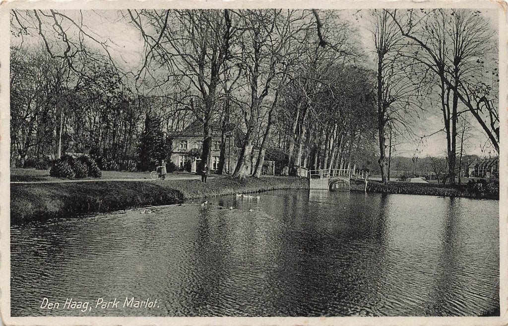 Den Haag, Park Marlot, Ophalen of Verzenden, 1920 tot 1940, Gelopen, Zuid-Holland
